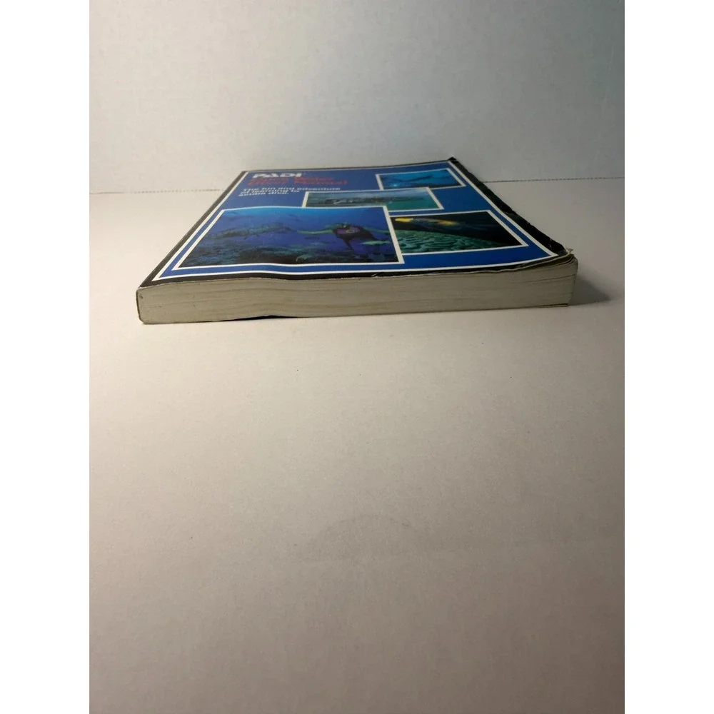 PADI Open Water Diver Manual Scuba Diving Certification Training Guide Book